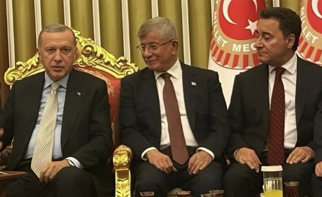 Ərdoğan uzun illər sonra Davudoğlu və Babacanla bir arada - FOTOLAR