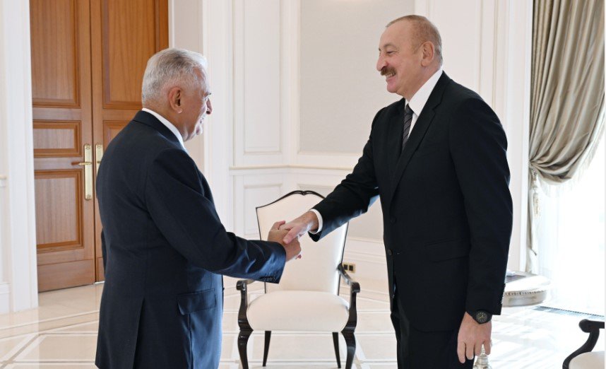 Prezident Binəli Yıldırımı qəbul etdi – FOTO