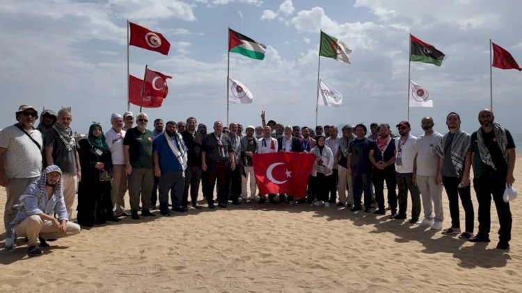 “Sumud”un türkiyəli üzvləri Bakıya gəlir