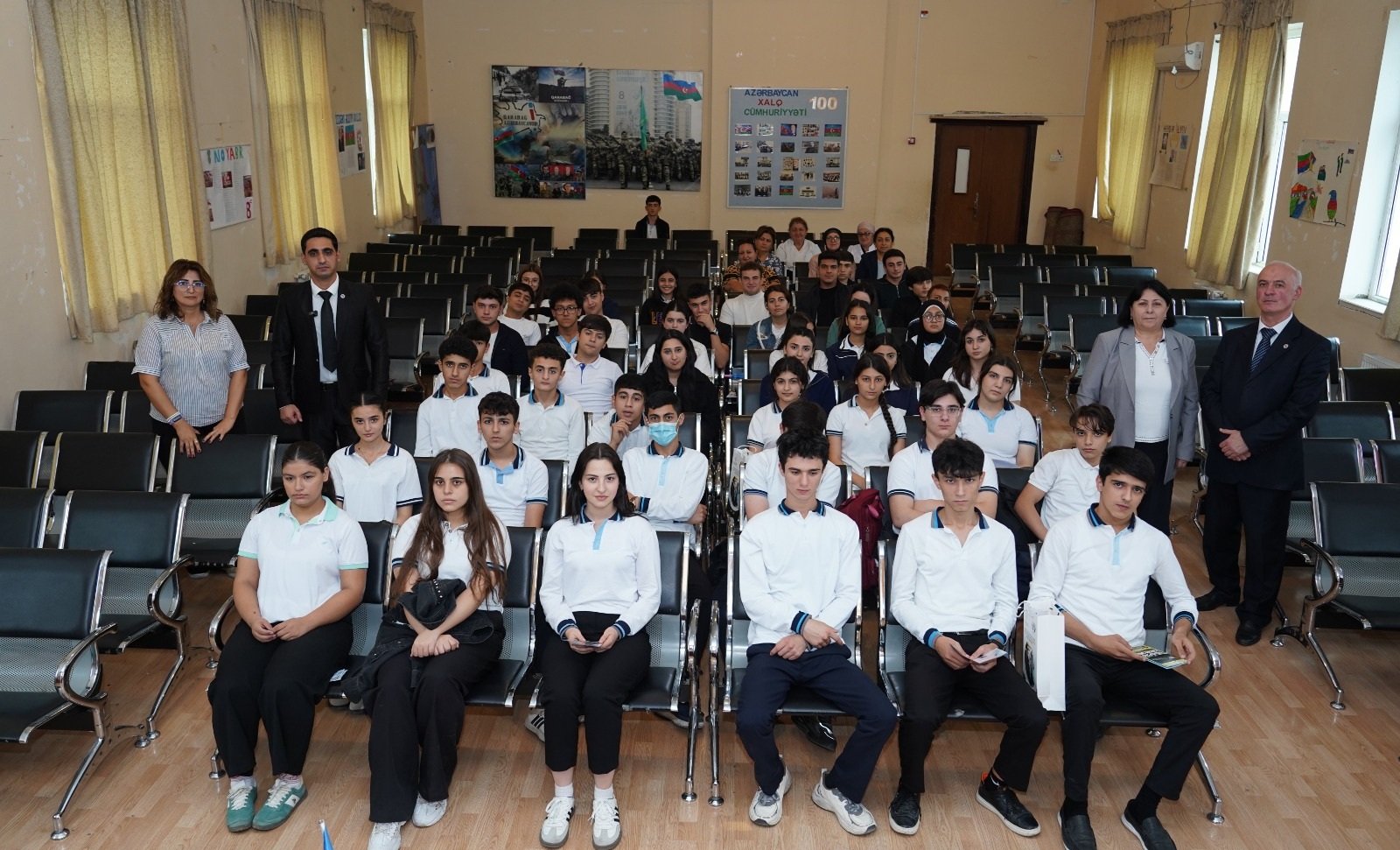 QHT Binəqədi rayonunda vərəmlə bağlı maarifləndirmə tədbiri keçirib - FOTOLAR