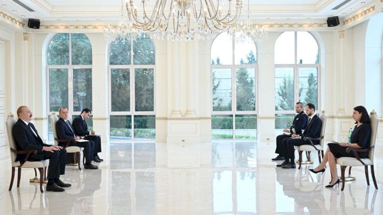 İlham Əliyev Fransa ilə münasibətlərdən danışdı: “Məsələlər keçmişdə qaldı“