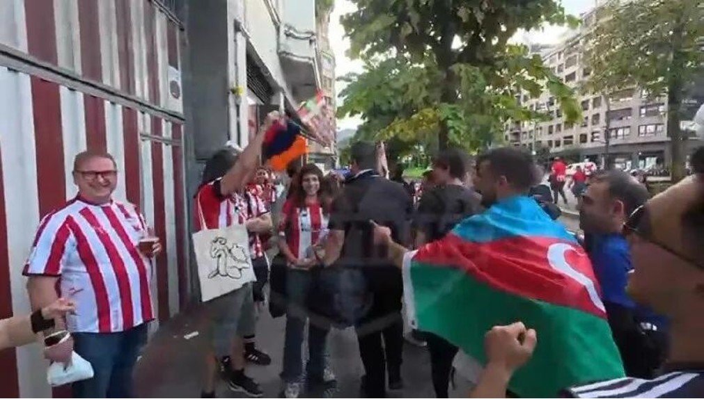Həmyerlilərimiz İspaniyada erməniləri belə pərt etdilər - VİDEO