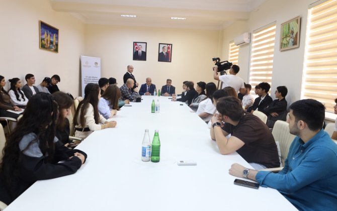 ATU tələbələri Başlıbel qətliamı haqda məlumatlandırılıb - FOTO