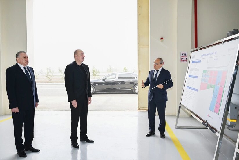 İlham Əliyev Sabirabada getdi - FOTO