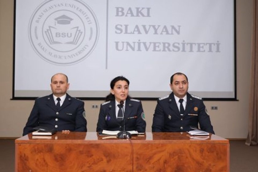 Azərbaycanda təhsil alan əcnəbi tələbələr arasında maarifləndirmə işi aparılıb - FOTOLAR