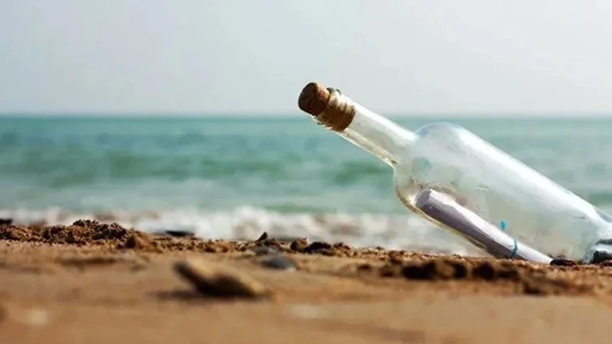 Bir əsrlik mesaj! 109 ildən sonra şüşədəki məktub tapıldı