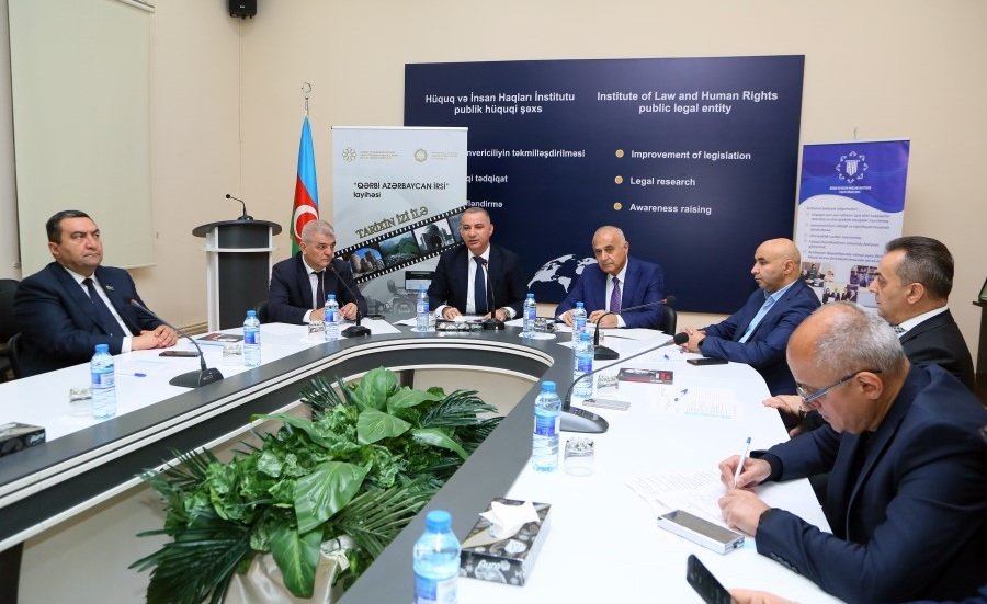 “Tarixin izi ilə” filminin təqdimatı keçrilib - FOTOLAR / VİDEO