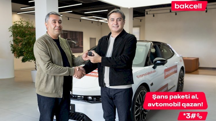 “Bakcell”in meqa lotereyasında böyük həyəcan - Növbəti lüks avtomobilin qalibi bəllidir!