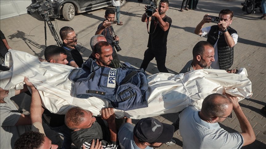 BMT: Qəzza jurnalistlər üçün ən ölümcül yerdir