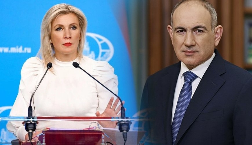 Zaxarova Paşinyanın türklərlə bağlı çıxışına CAVAB VERDİ