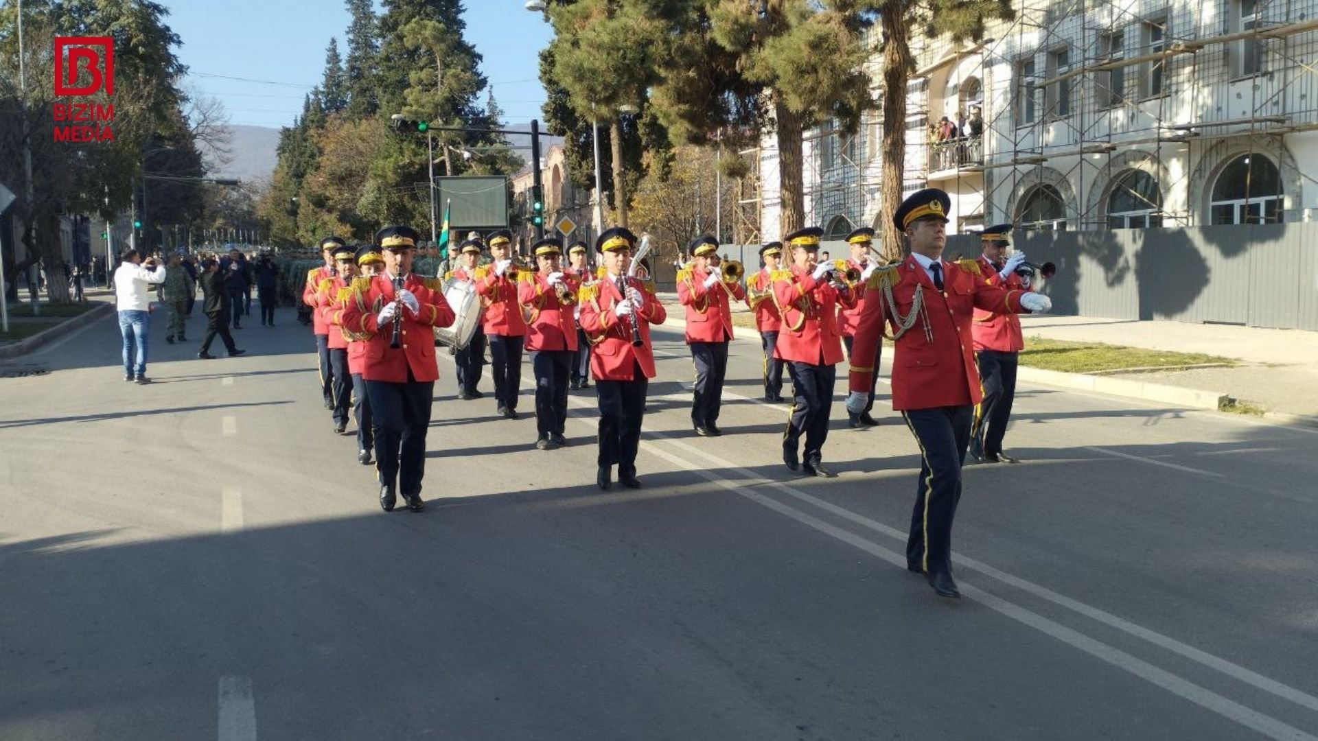 Xankəndidə hərbi yürüş- FOTO/VİDEO