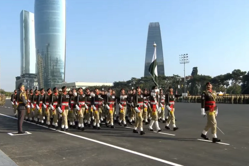 Türkiyə və Pakistan hərbçiləri Bakıda Hərbi paradda keçid etdi