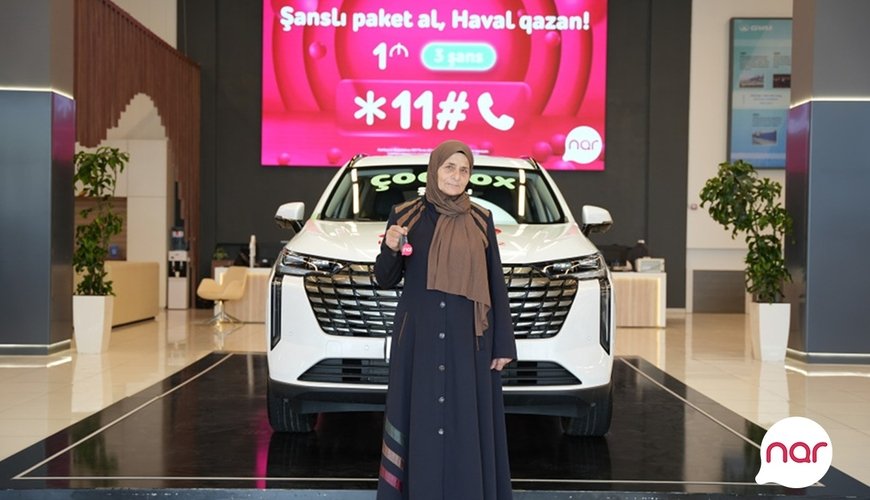 Zaqatala sakini "Nar"dan avtomobil qazandı