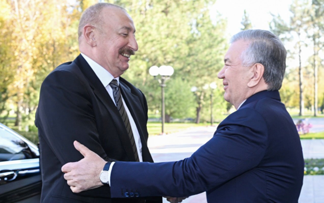 Prezidentin Özbəkistan səfərindən GÖRÜNTÜLƏR