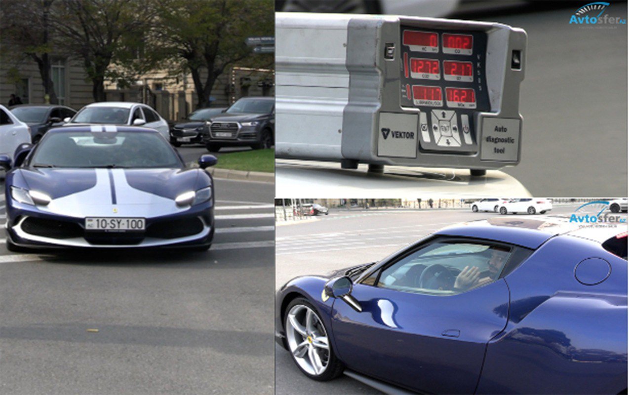 Reyddə saxlanılan 850 minlik “Ferrari” kimindir? – VİDEO