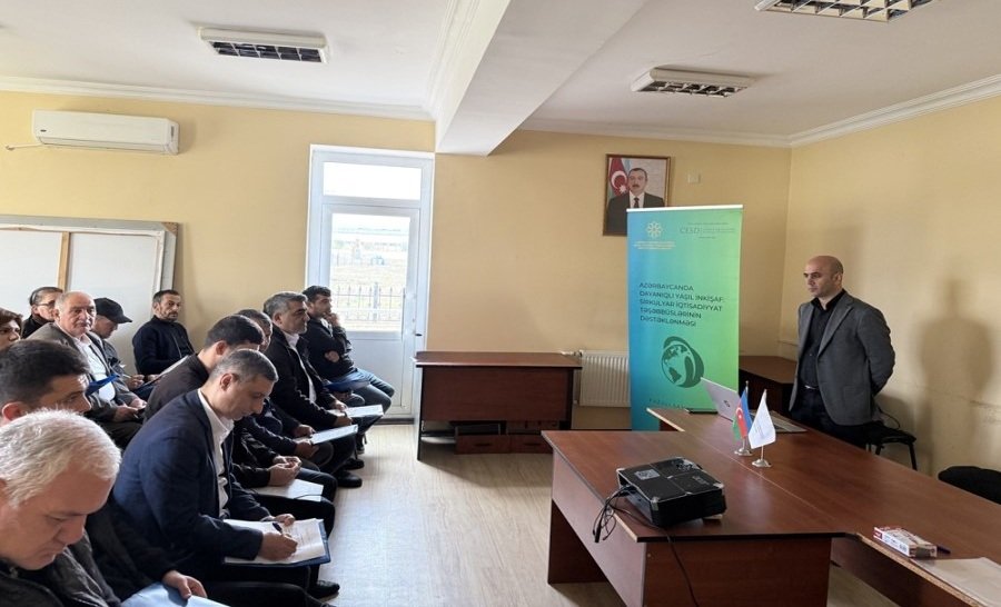 Füzulidə sahibkarlıq bacarıqlarının inkişafına həsr olunmuş növbəti təlim mərhələsi keçirilib - FOTOLAR