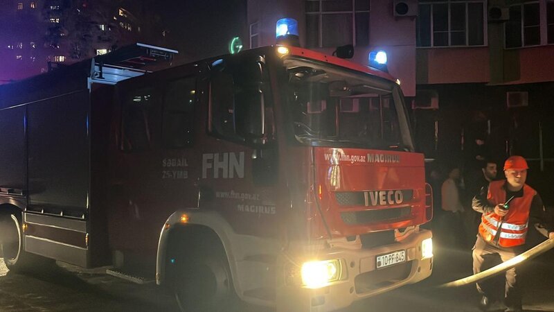 Bakıda çoxmərtəbəli binadakı yanğında ölənlərdən biri də komendant imiş