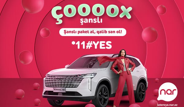 Cəmi 1 AZN-lə bu axşam “Nar”dan avtomobilə sahib ol!