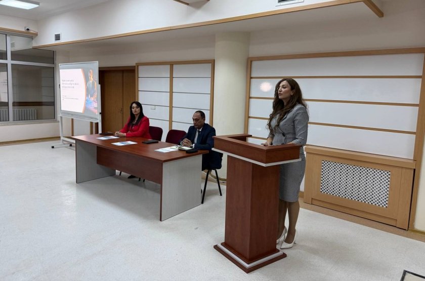Naxçıvanda rəqəmsal cəmiyyətdə informasiya azadlığı mövzusunda məlumat sessiyası keçirilib