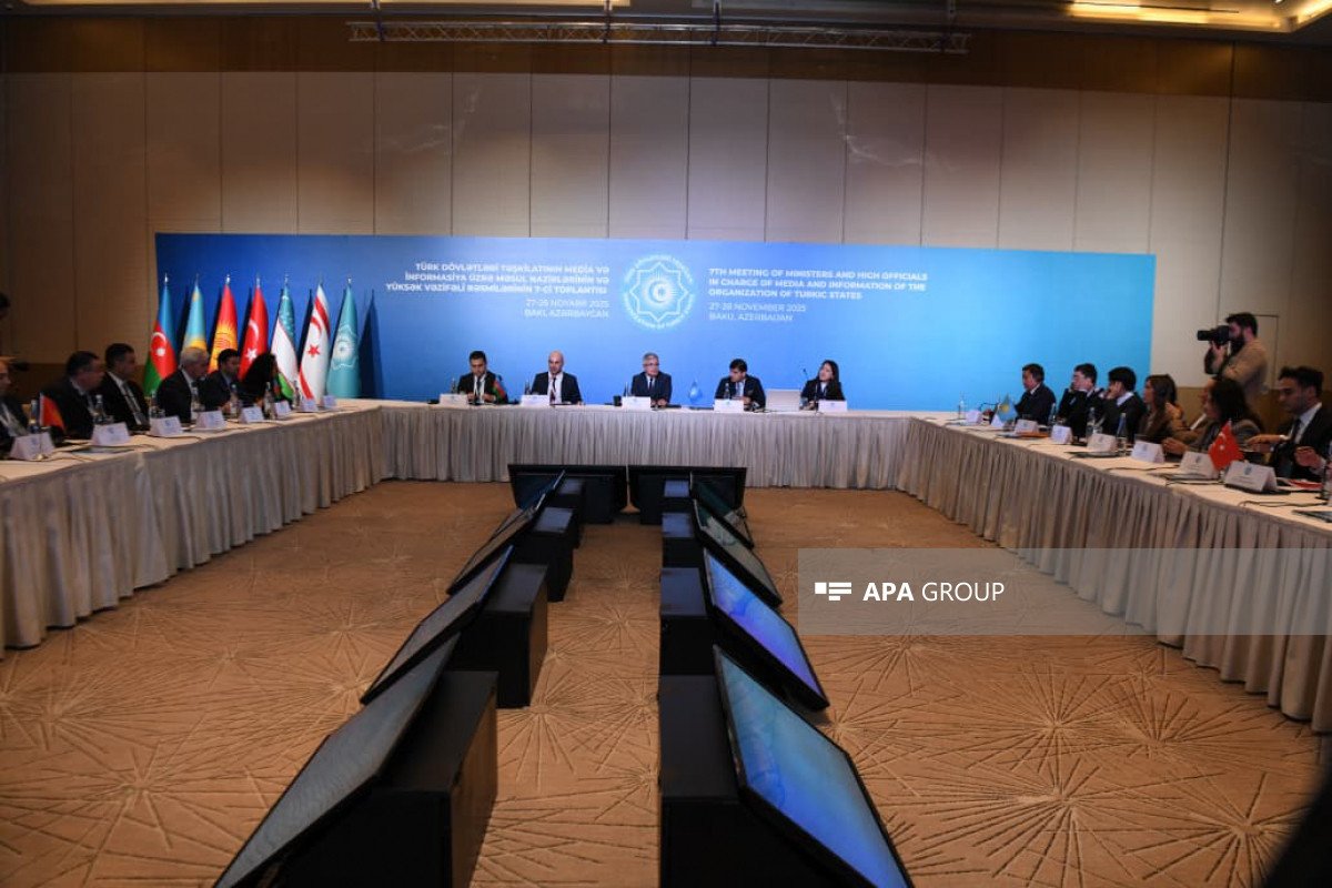 Bakıda TDT-nin Media və İnformasiya üzrə işçi qrupunun iclası keçirilir - FOTO