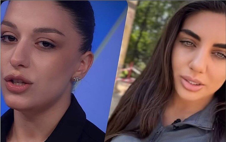 Azərbaycanlı aparıcı ilə erməni jurnalistin canlı yayımda mübahisəsi düşdü - VİDEO