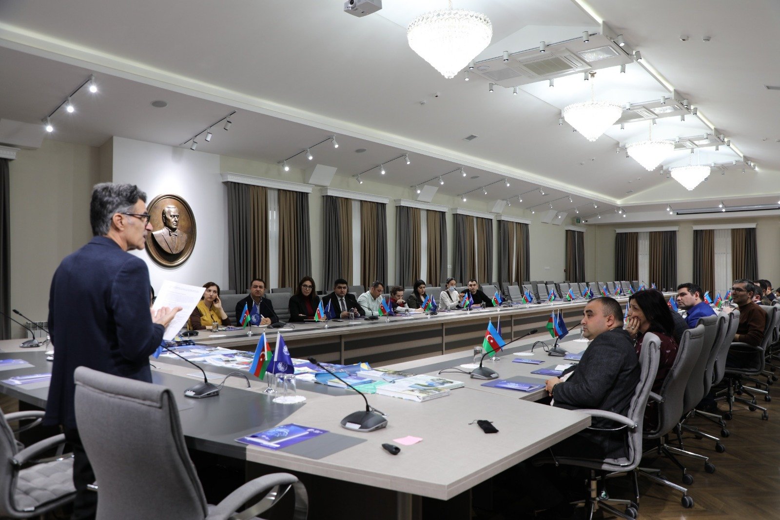 STM əməkdaşlarına “Korrupsiya riskləri və korrupsiya risklərinin idarə olunması” mövzusunda təlim keçilib