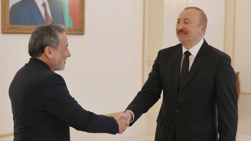 İlham Əliyev Abbas Əraqçini qəbul etdi – FOTOLAR