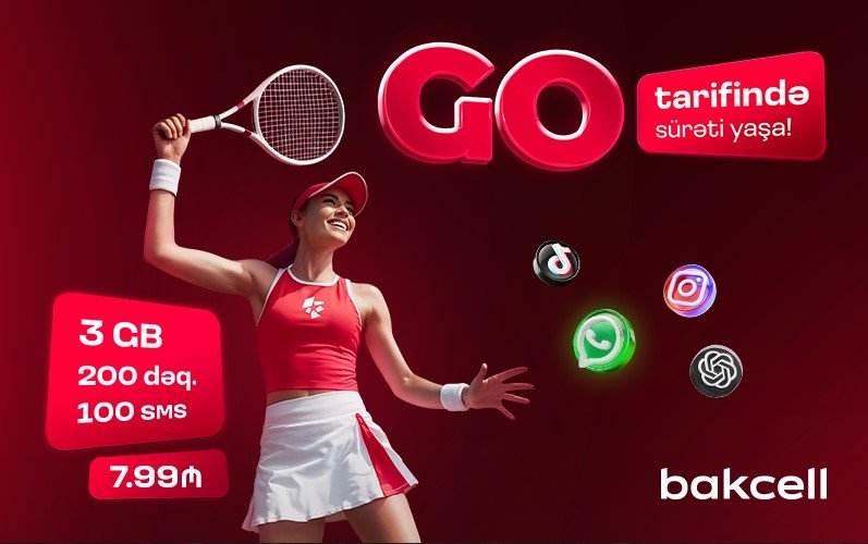 "Bakcell" bonuslarla zəngin yeni “GO” tariflərini təqdim edir