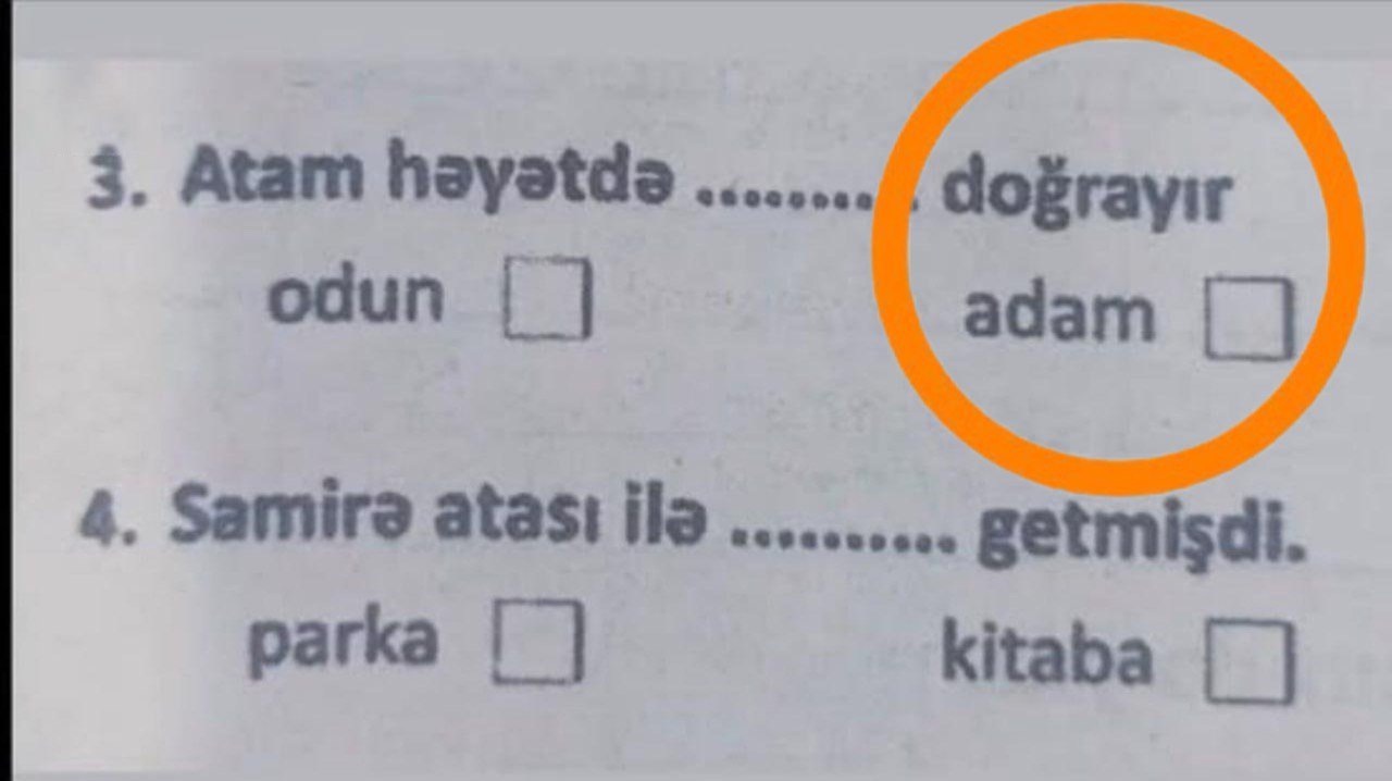 KSQ-də qeyri-etik sualın olması iddialarına rəsmi CAVAB + FOTOLAR