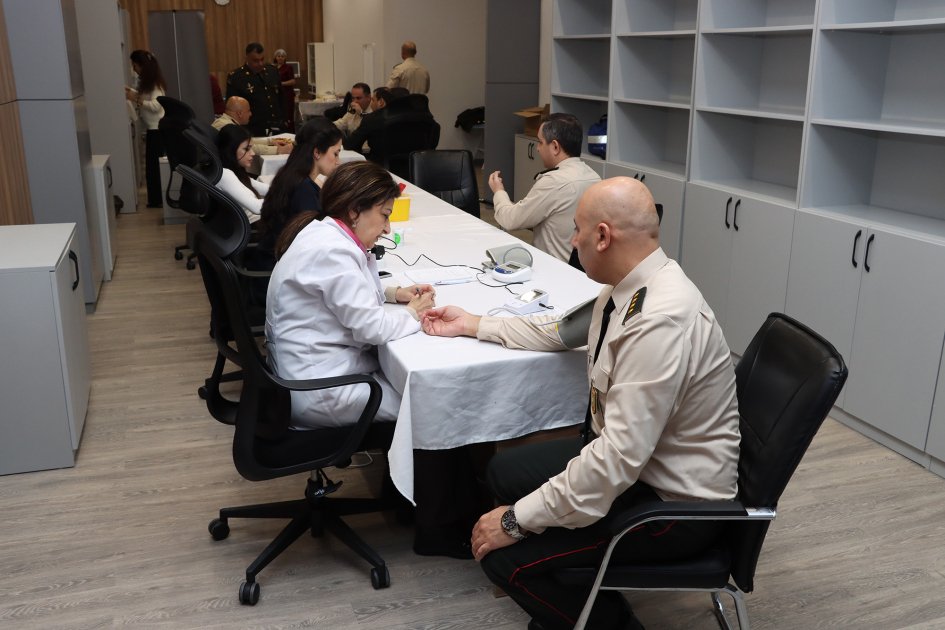 Strateji Obyektlərin Mühafizəsi Dövlət Agentliyində qanvermə aksiyası keçirilib