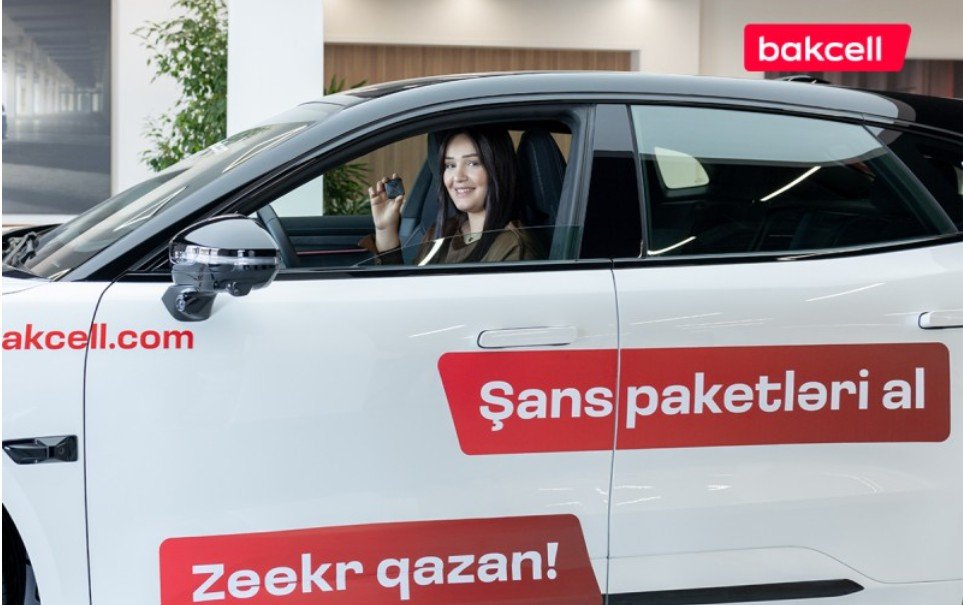 Bakcell lotereyasında 10-cu lüks avtomobil udulub
