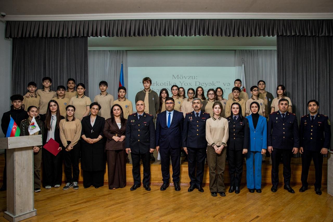 Polis Xətai və Nərimanov rayonlarında yerləşən təhsil müəssisələrində maarifləndirmə tədbirləri keçirib