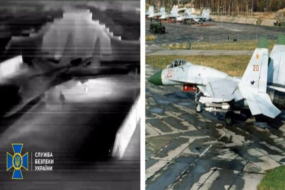 Ukrayna Krımda Rusiyanın iki hərbi təyyarəsini vurub