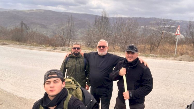 300 kilometr yol: Şəkidən Bakıya piyada yürüş - Fotolar