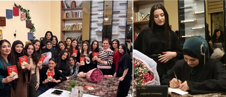 Gənc şairə Nərgiz Nasirlə imza günü və oxucu görüşü təşkil olunub