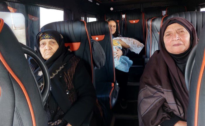 Kərkicahana ilk köç karvanı yola salındı - FOTOLAR