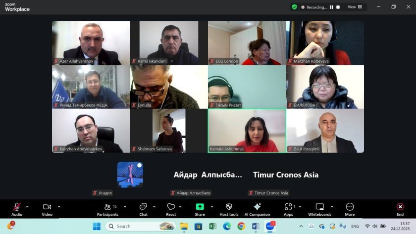 TDT-na üzv ölkələrin QHT Platforması Qazaxıstan QHT-ləri ilə görüş keçirib