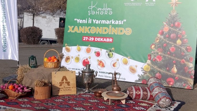 Xankəndidə “Kənddən şəhərə” yarmarkası keçirilir