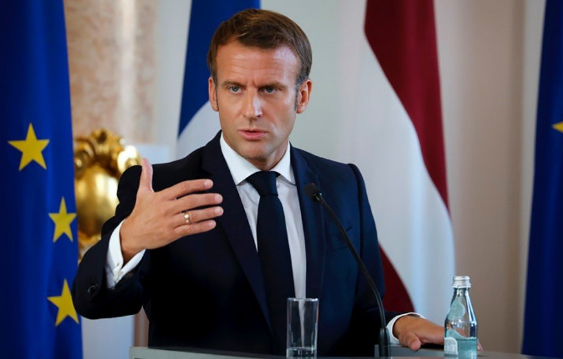 Makron Putinə görə bu liderlə mübahisə etdi