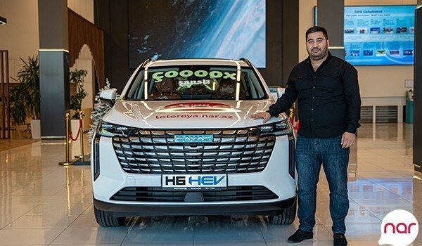 "Nar"ın "Çoox Şanslı" lotereyasında 10-cu avtomobilin sahibi bəlli oldu