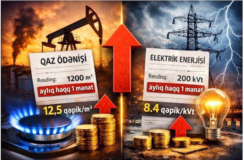 “Sabit tarifin xərc yükü əsasən aztəminatlı ailələrin üzərinə düşəcək” – İqtisadçı-ekspert
