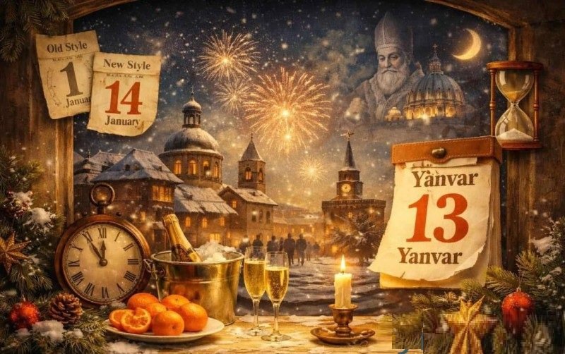 Köhnə yeni il: İki təqvim arasında qalan bayram