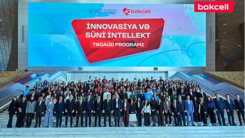 “Bakcell” və Gənclər Fondu “İnnovasiya və Süni İntellekt” üzrə təqaüd proqramını elan edir - Fotolar