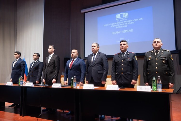 Kəlbəcər Rayon İcra Hakimiyyəti başçısının 2025-ci ilin yekunları və qarşıda duran vəzifələrlə bağlı həsr hesabat yığıncağı keçirilib