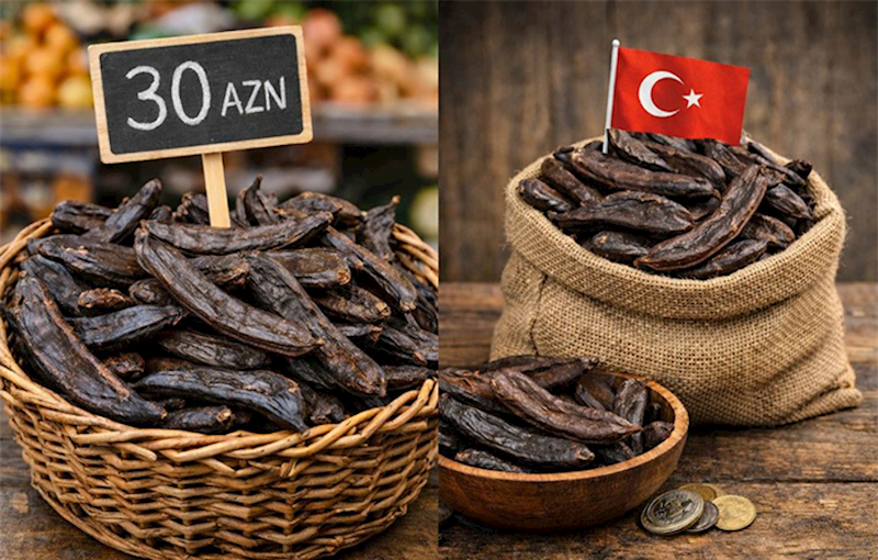 Azərbaycanda 30 manata satılan bu meyvə Türkiyədən 5 manata gətirilir