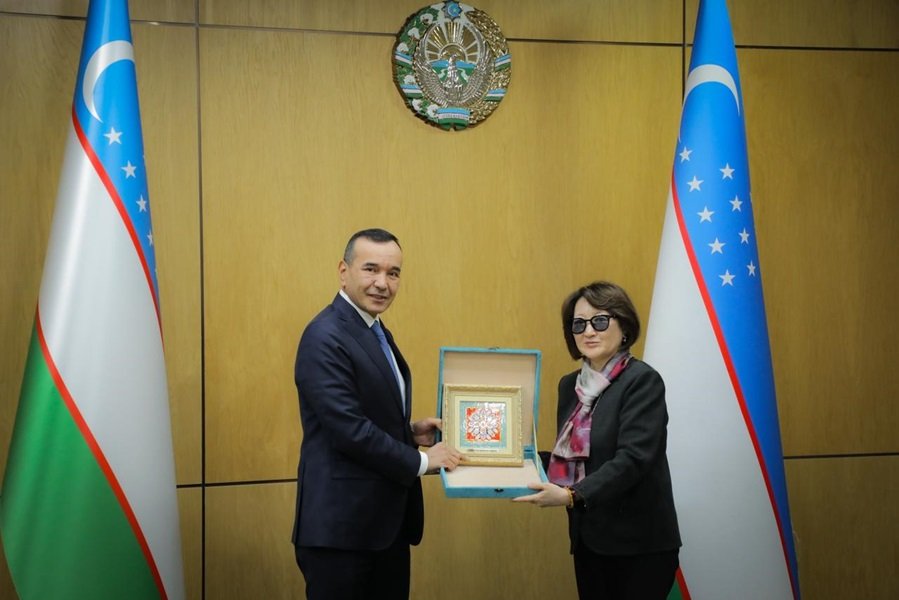 Türk Mədəniyyəti və İrsi Fondu prezidentinin Özbəkistana ilk rəsmi səfəri baş tutub