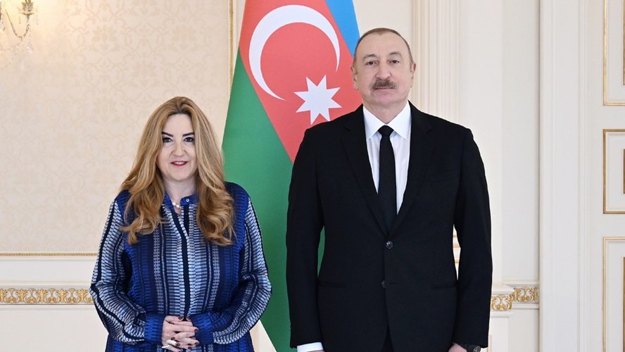 Yunanıstanın yeni səfiri İlham Əliyevin qəbulunda – FOTO