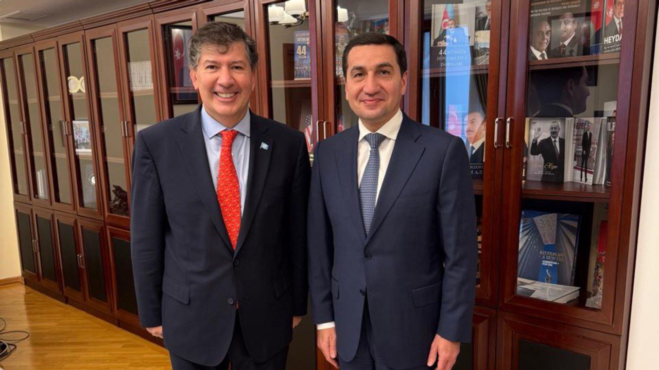 Hikmət Hacıyev BMT-nin Azərbaycandakı nümayəndəsi ilə görüşdü – FOTO