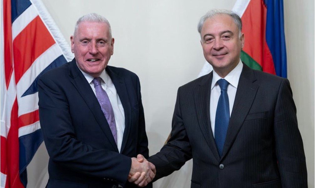 Britaniya ilə Azərbaycan arasında müdafiə sahəsi üzrə əməkdaşlıq dərinləşir