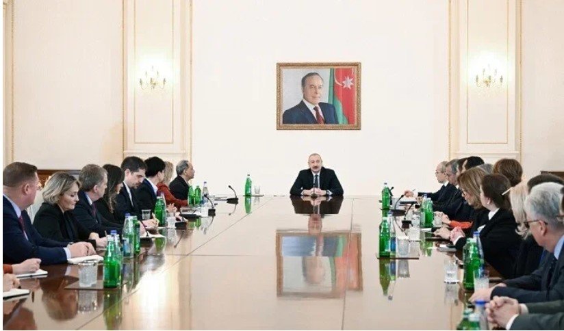 İlham Əliyev Kuş Çoksini qəbul etdi - Foto